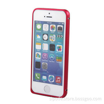 Aluminum Chrome Hard Case Cover for iPhone 5/5s, OEM and ODM Orders Welcomed